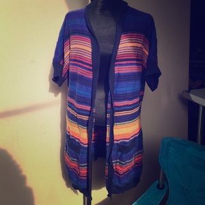 Spring sweater coat duster